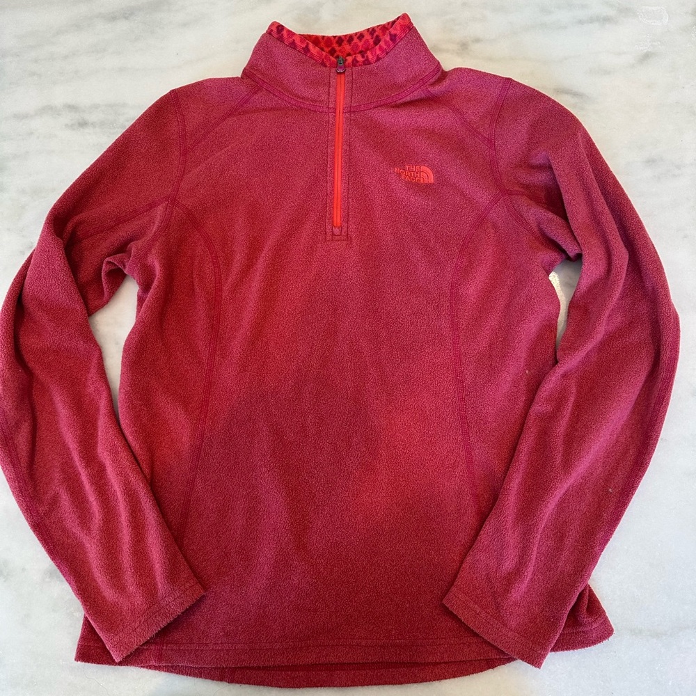 North Face Quarter Zip Fleece